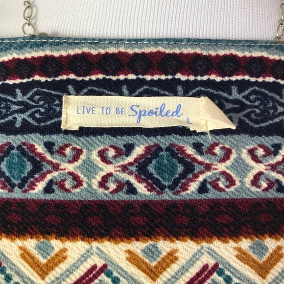 Boho Aztec cardigan large - Picture 8 of 8